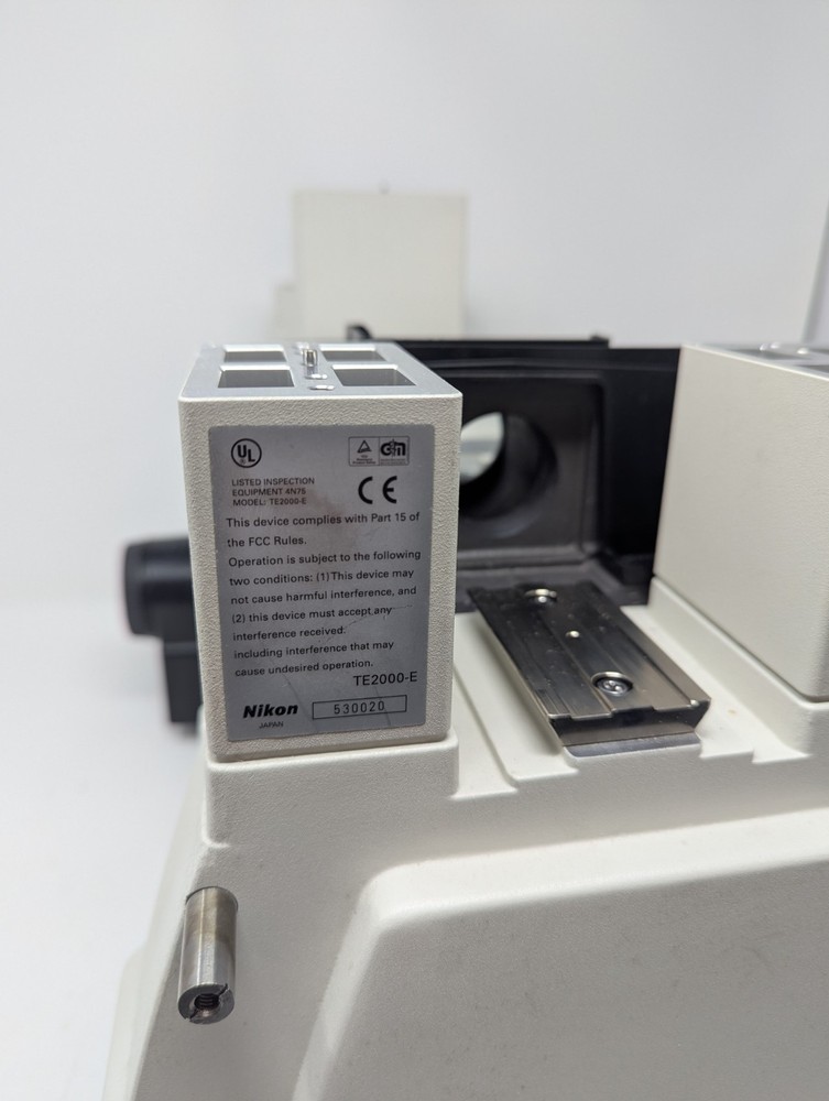Nikon Eclipse TE2000-E Inverted Microscope Base Bare Bones TE2000