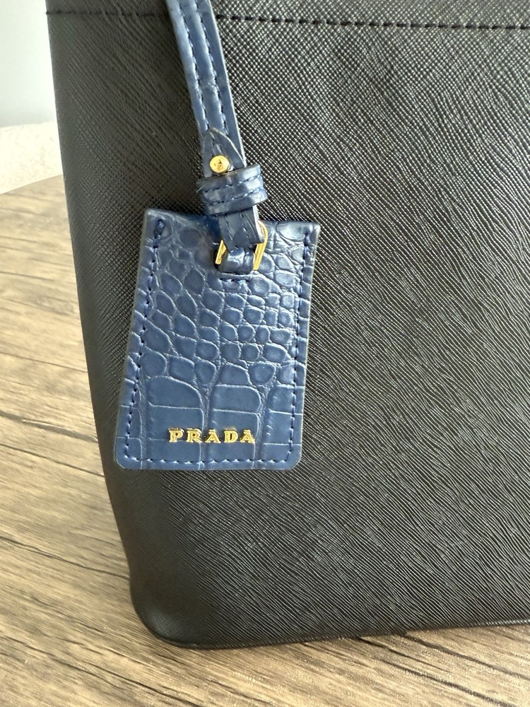 Prada Panier Saffiano Leather Bag