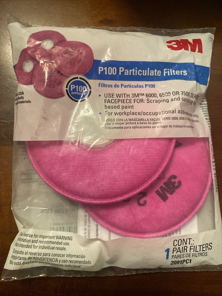 3M particulate filter P-100 2091PC1 1 Pair