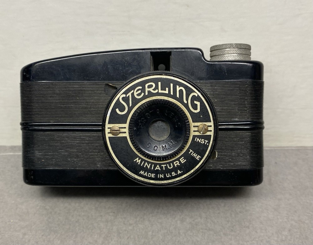 Vintage Sterling Miniature Camera