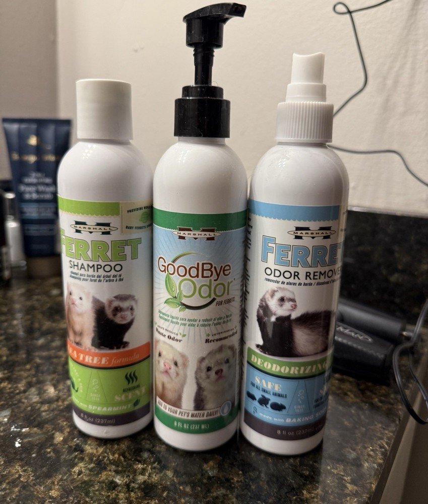 Ferret washing products