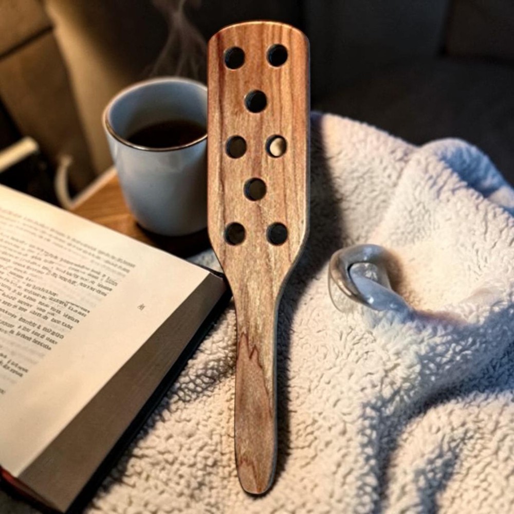 Carpet Beater -Clear Finish