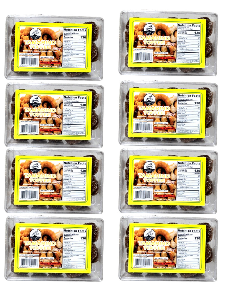 Tamarind Toffee - Hot -  8 pack