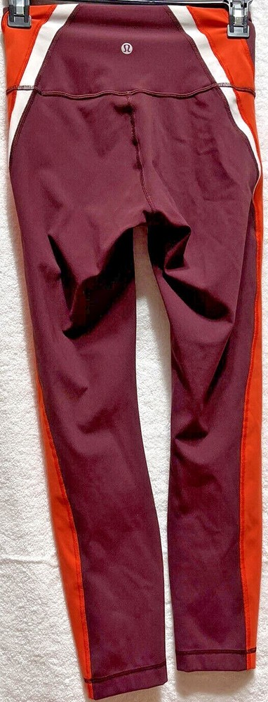 LULULEMON WOMENS LEGGINGS MULTICOLOR SIZE 4