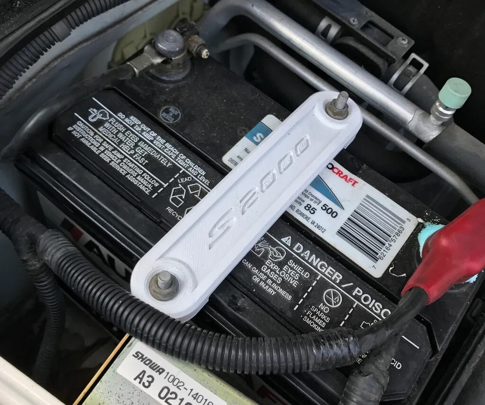 S2000 Battery Hold Down (3D Printed)