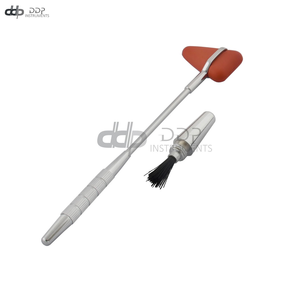 Taylor Percussion Or Reflex Hammer Triangular With Pin & Brush For Ortho OP-057