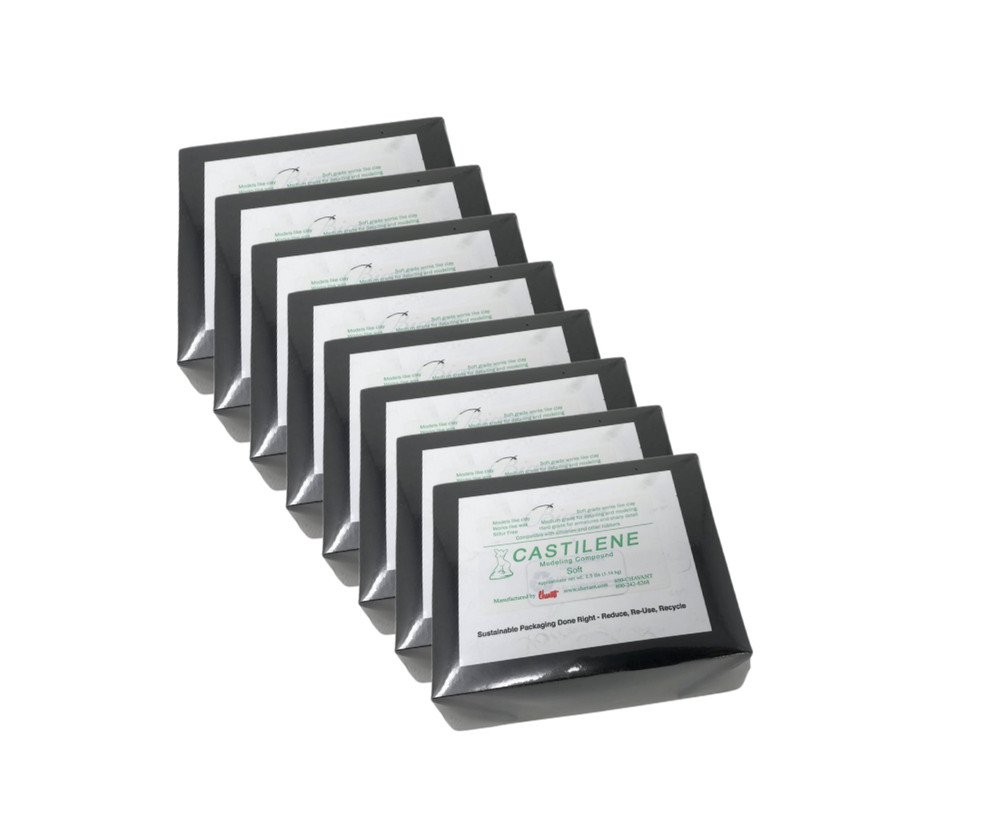 Chavant Castilene - Soft - 1/2 Case - 8 Bricks