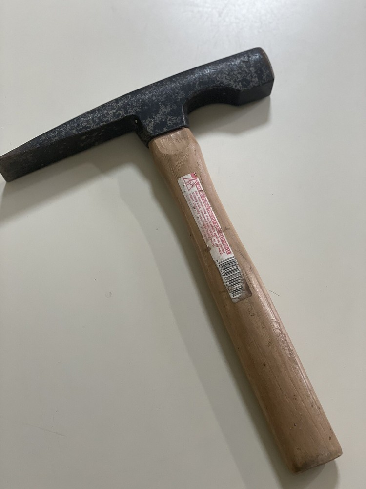 Stanley 54-435 24-oz BrickLayer's Hammer with Hickory Handle