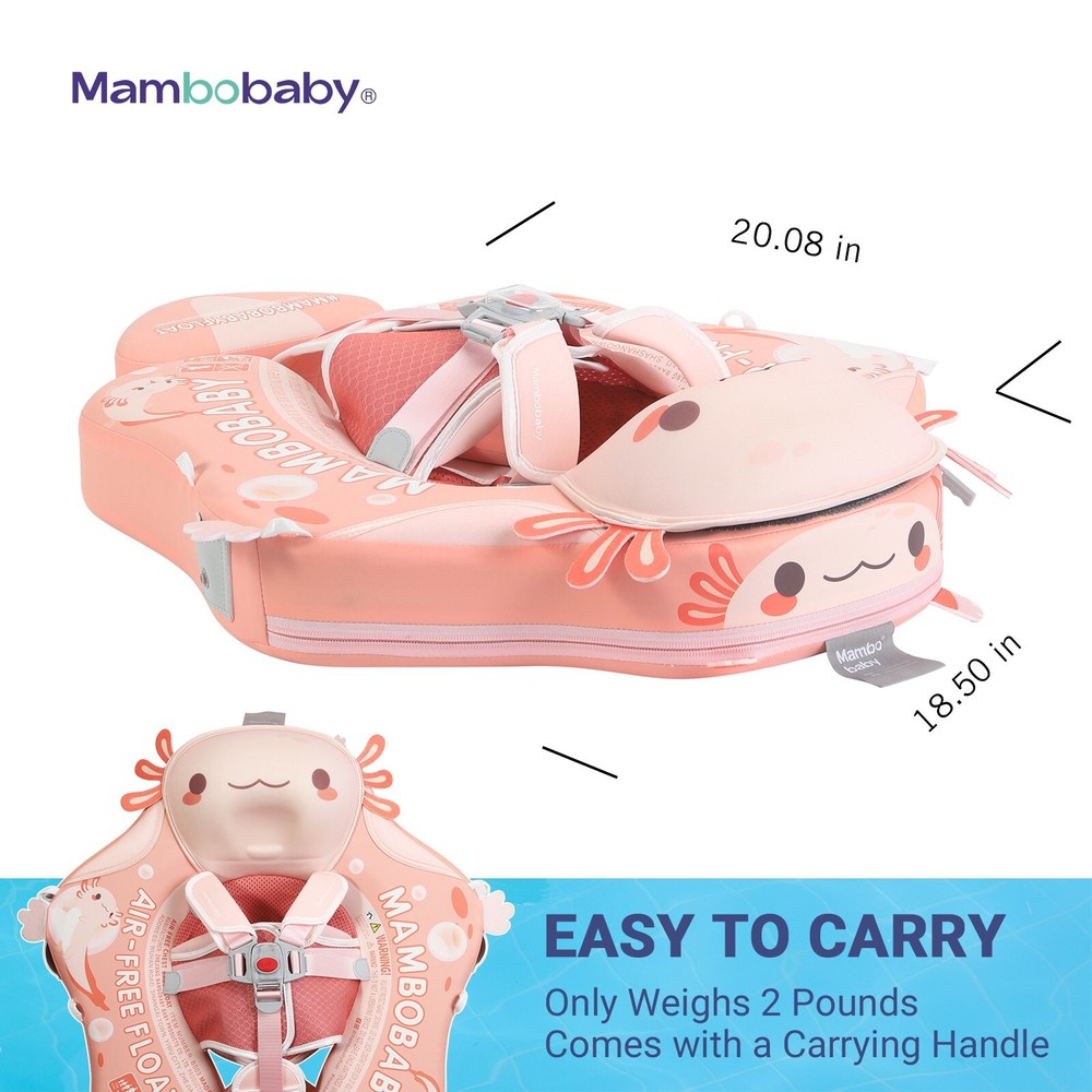 Mambobaby Pool Float Salamander with Canopy