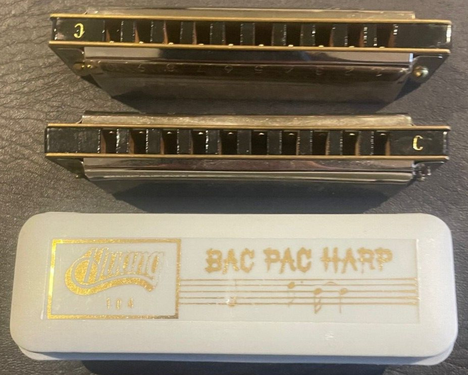 (2) Huang Bac Pac Harp Harmonicas