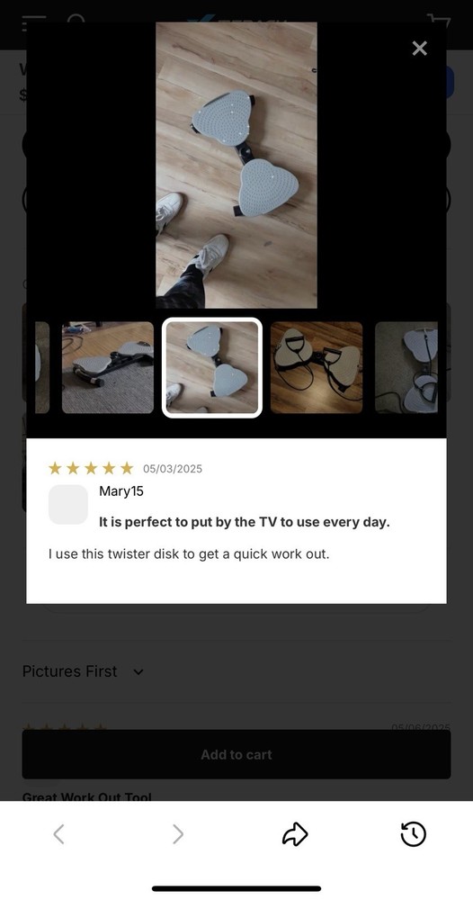 Twister Excercise Step Platform