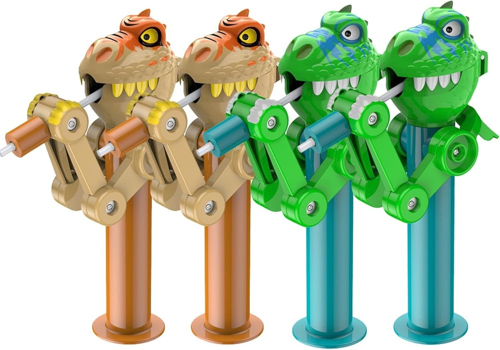 HDLNKAK 4Pcs Lollipop Case, Holder, Robot Toy Creative Multicolor