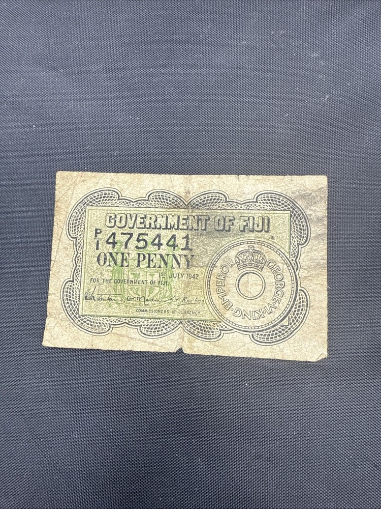 Fiji - One (1) Penny, 1942