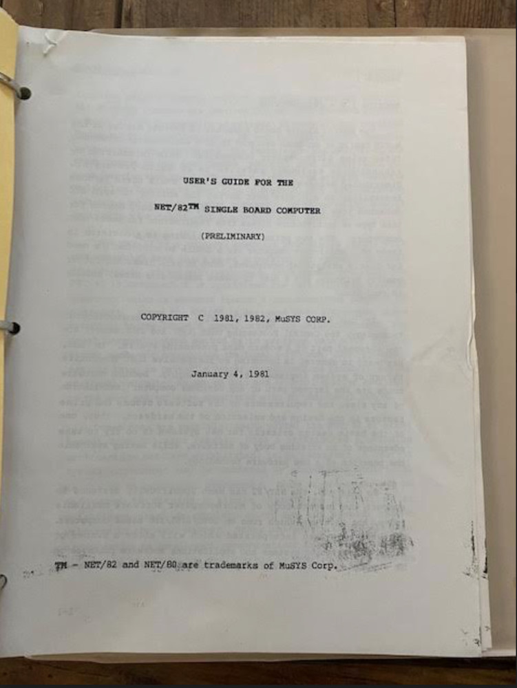 Technical Manual for Model DMB 6400 Series - S100 Dynamic Memory Module