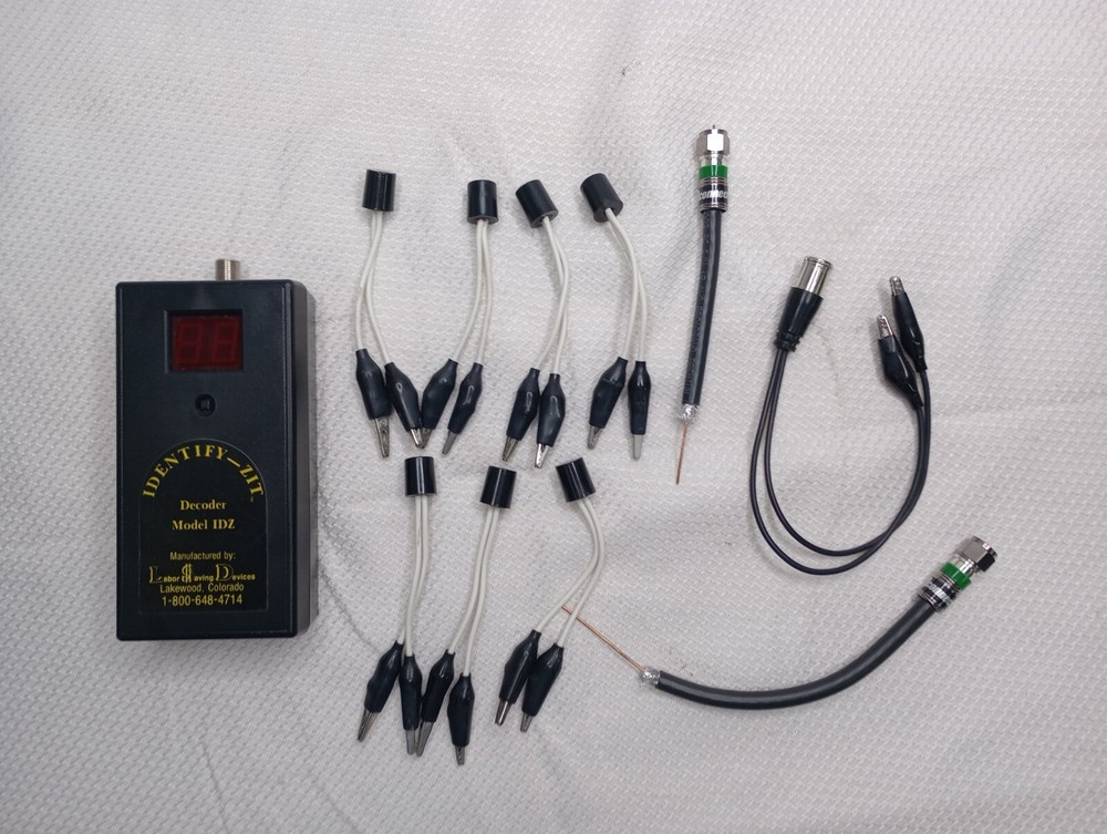 IDENTIFY-ZIT IDZ-AC8 Decoder Coax Identifier