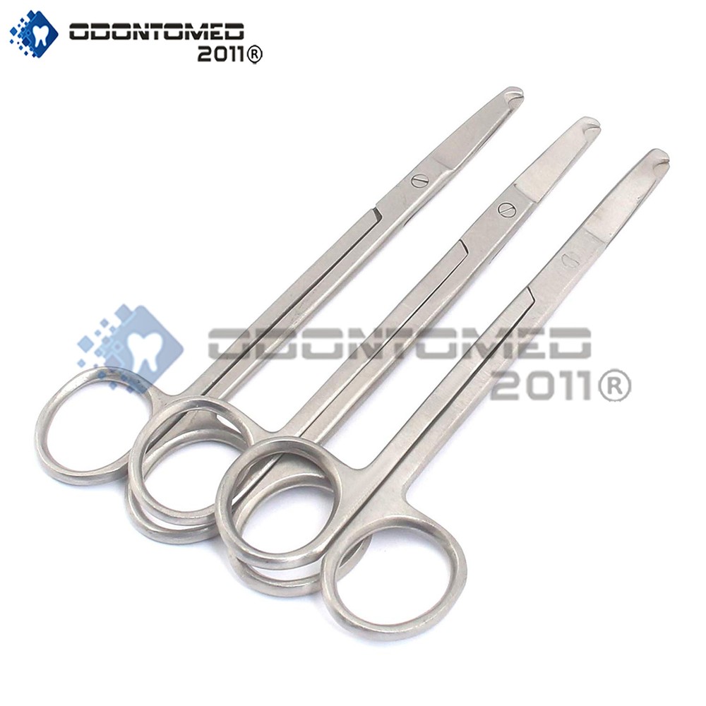 ODM 3-Pcs Spencer Stitch Suture Scissors 5.5" Surgical Veterinary