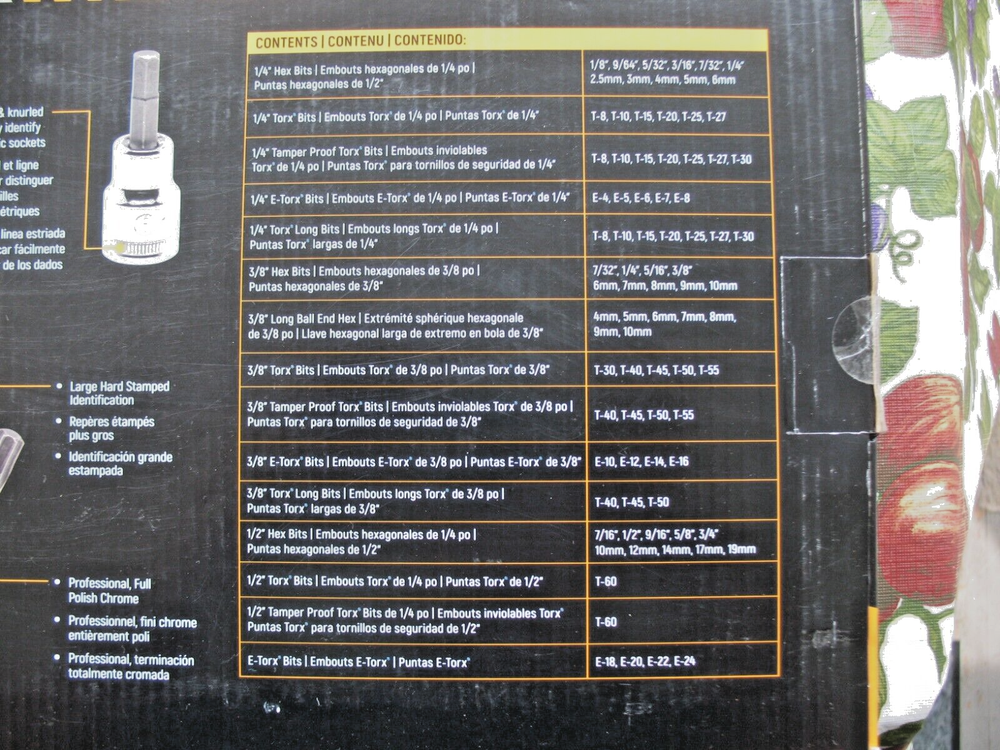 NEW EMPTY Gearwrench 84 pc Hex and Torx Bit Socket Case *EMPTY CASE* 80742