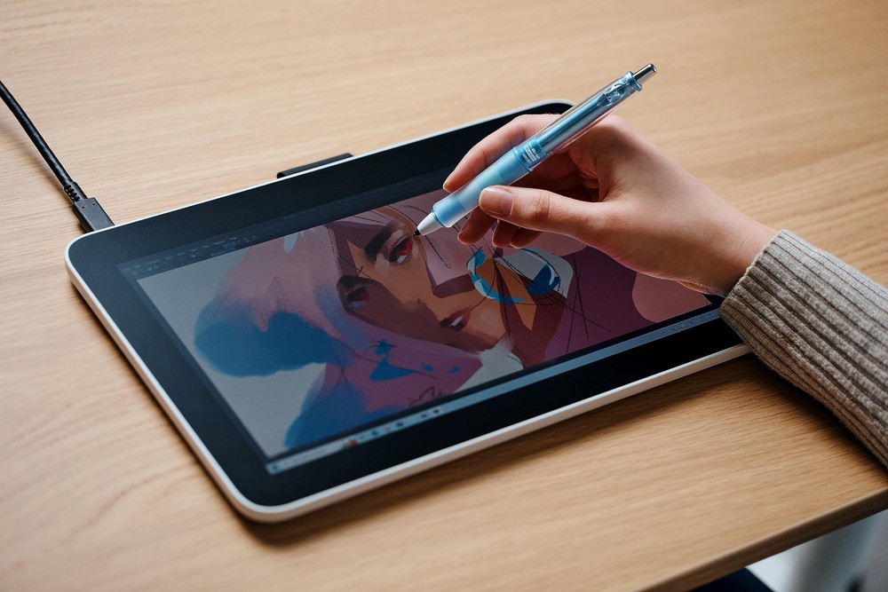 Wacom Dr. Grip Digital for Aqua Blue