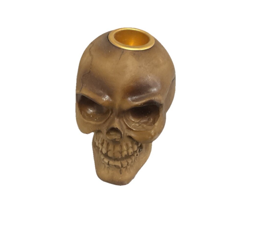 Skull Incense Cone / Stick Holder Burner