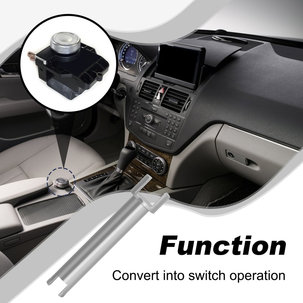 Repair Shaft Command Controller Scrolling Knob Set for Mercedes-Benz CLS-Class