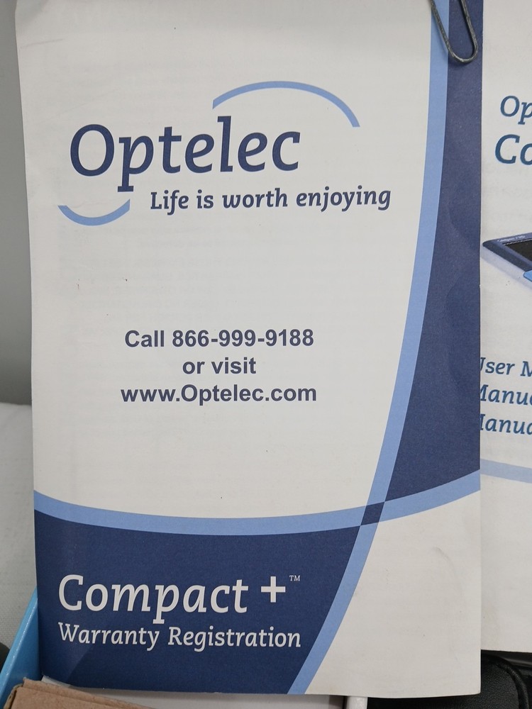 Optelec Compact 7 HD Camera With Charger & Case MAGNIFYING READER READING GIFT