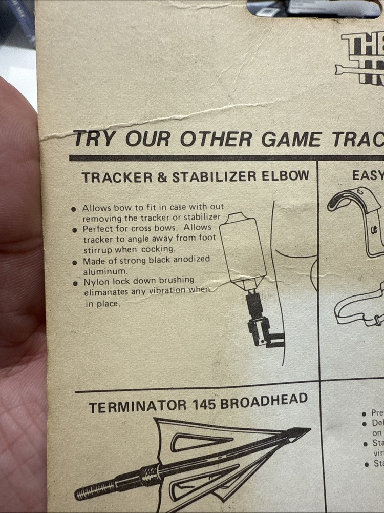 The Game Tracker String Korker Prevents Tracker Line From Being Pulled Out RARE