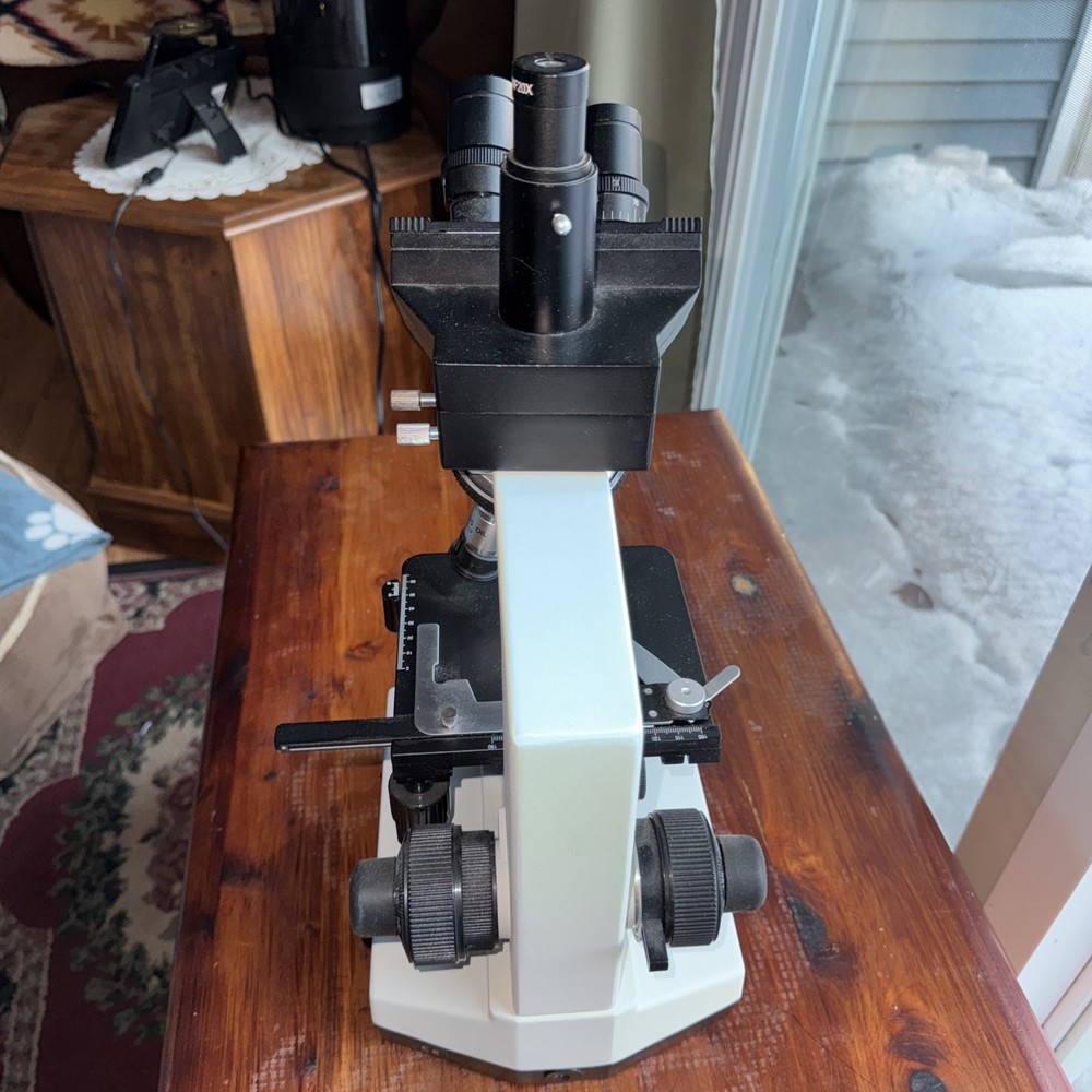 CELESTRON LABS CB2000C Compound Binocular Microscope with 5.5 x 5.5" Mechanical