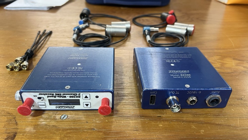 Zaxcom RX200 2-Channel Wide-Band Audio Receiver