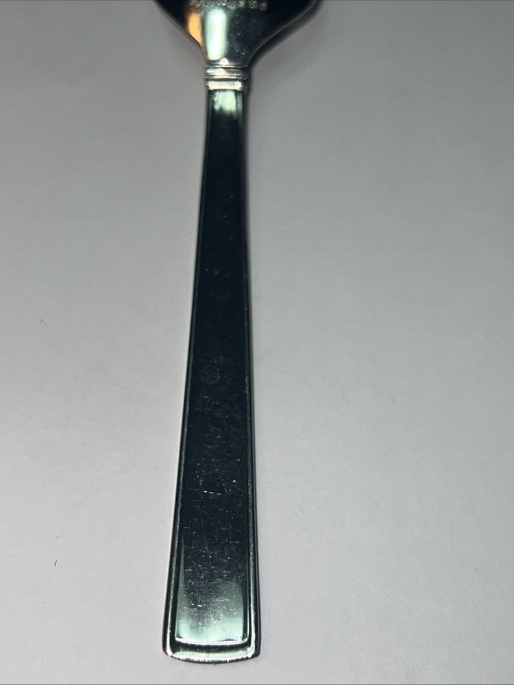 Wallace Silver Herringbone Textured Weave Handle Teaspoon Teaspoon Flatware