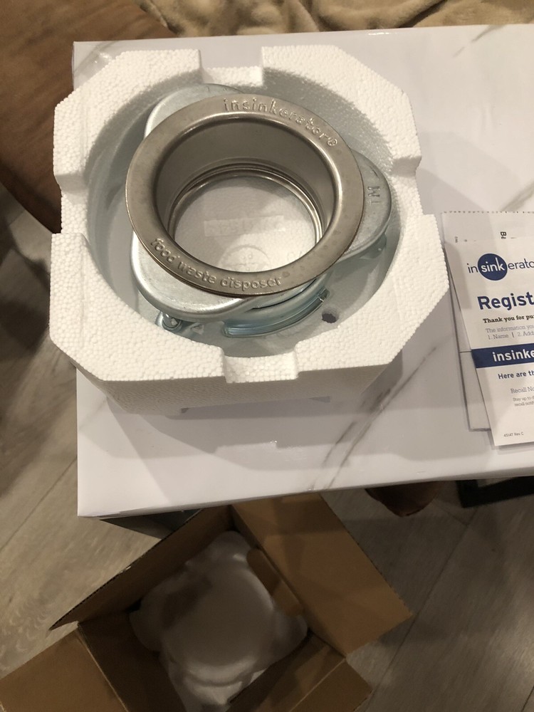 InSinkErator Sink Mount sameQLM-00 Chrome Quick Lock Flange Food Waste Disposer