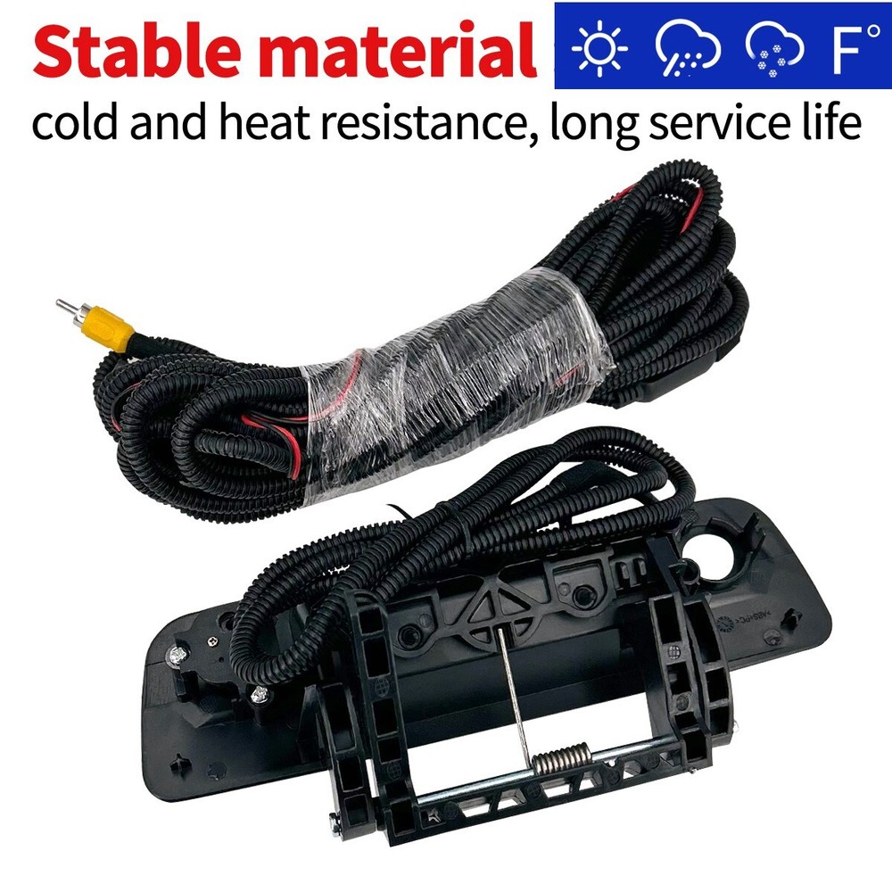 Tailgate Handle rear view Backup Reverse Camera For 2009-17 Dodge Ram 1500 2500