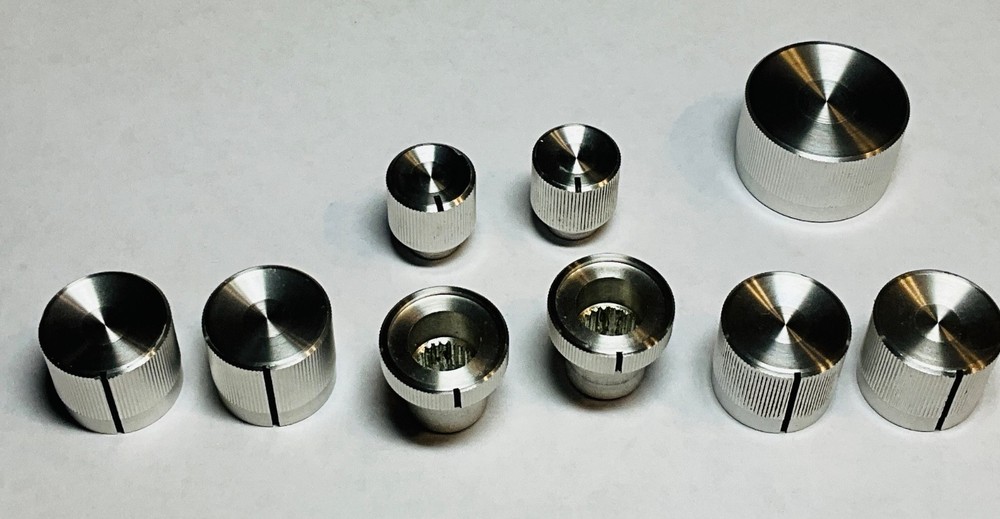 Sansui Model 2000 Receiver Complete Knob Set - Very Nice Shape!