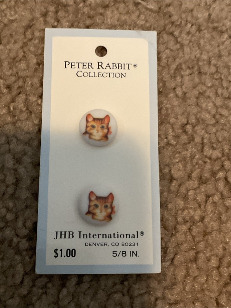 Beatrix Potter - Tom Kitten Buttons