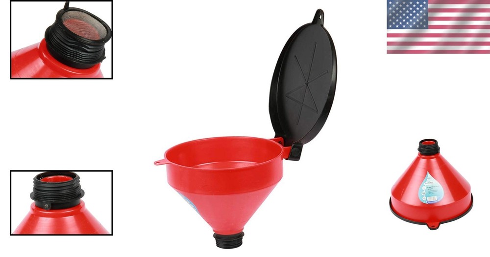 Heavy Duty Drum Funnel - 2" Thread & Lockable Lid