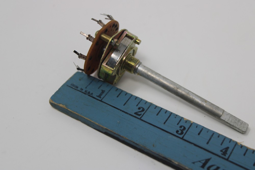 TWO Unidex 249 10 Position 1 Pole Rotary Switch