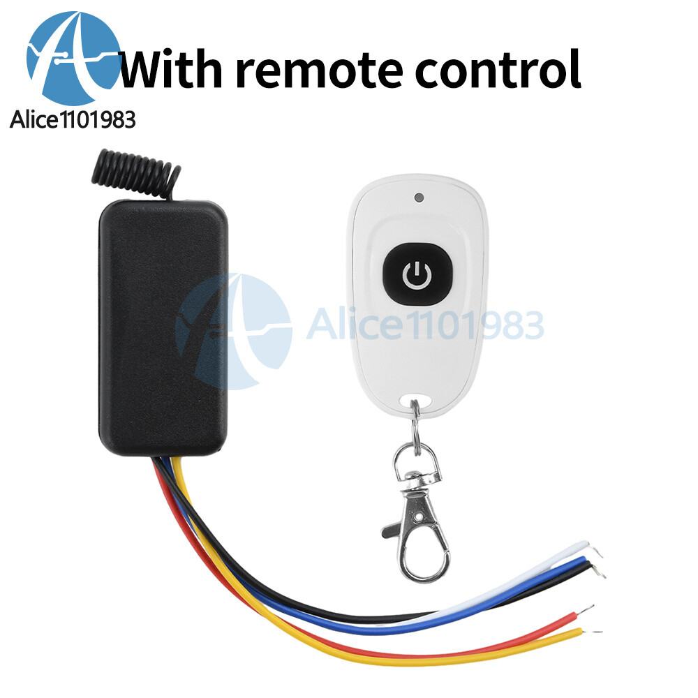 Mini Relay Wireless Remote Control Switch 433Mhz Micro Receiver With Transmitter