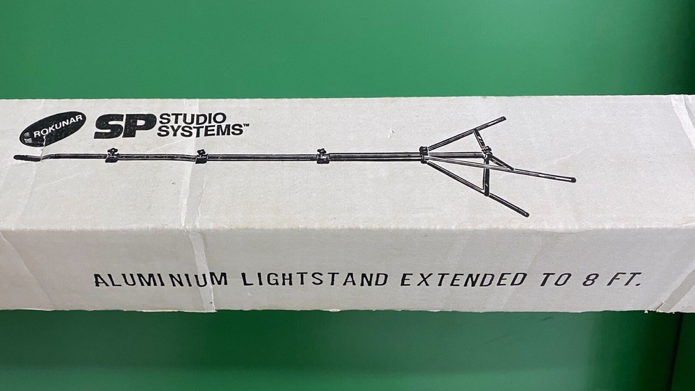 2 Rokunar Studio Pro PMLS 8’ Light Stands