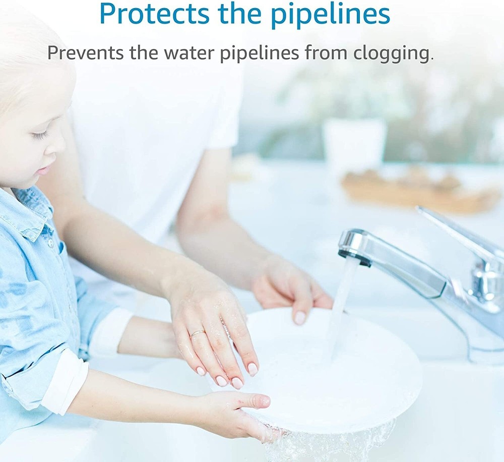 AQUA CREST 3US-AF01 Under Sink Water Filter, NSF 42 Certified Replacement, (3)