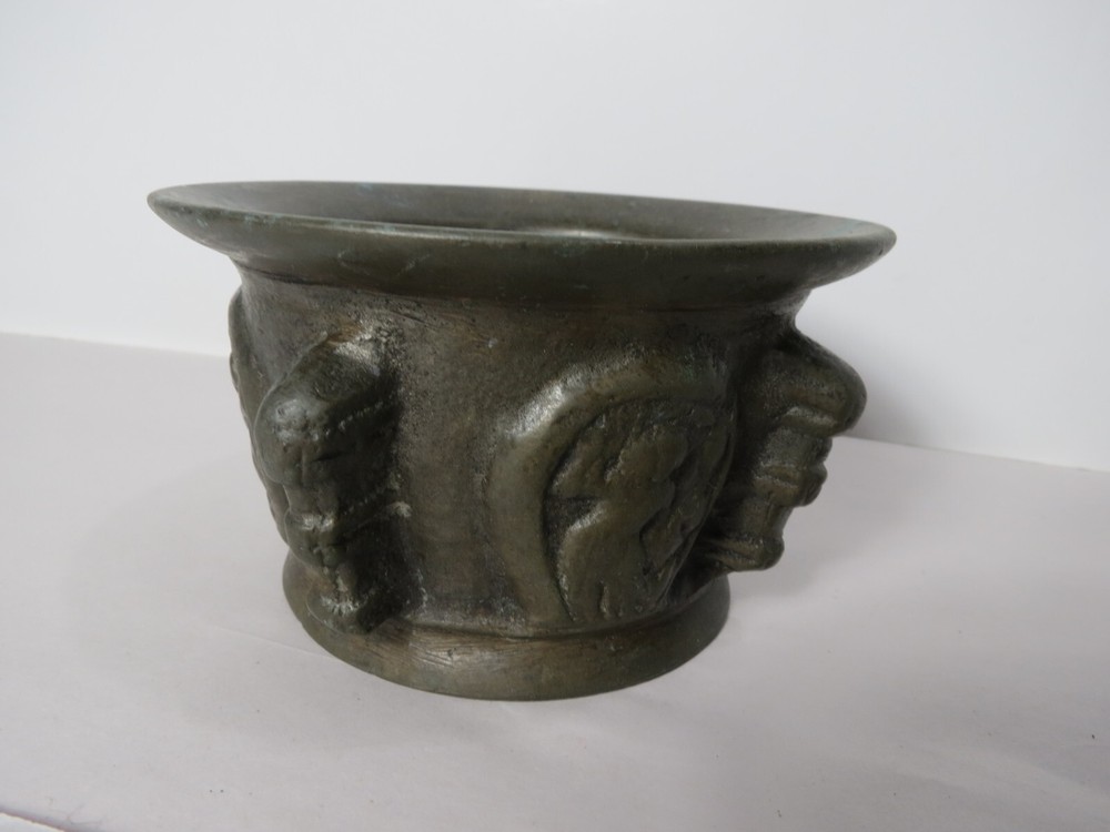 Bronze/Brass Mortar bowl, heavy