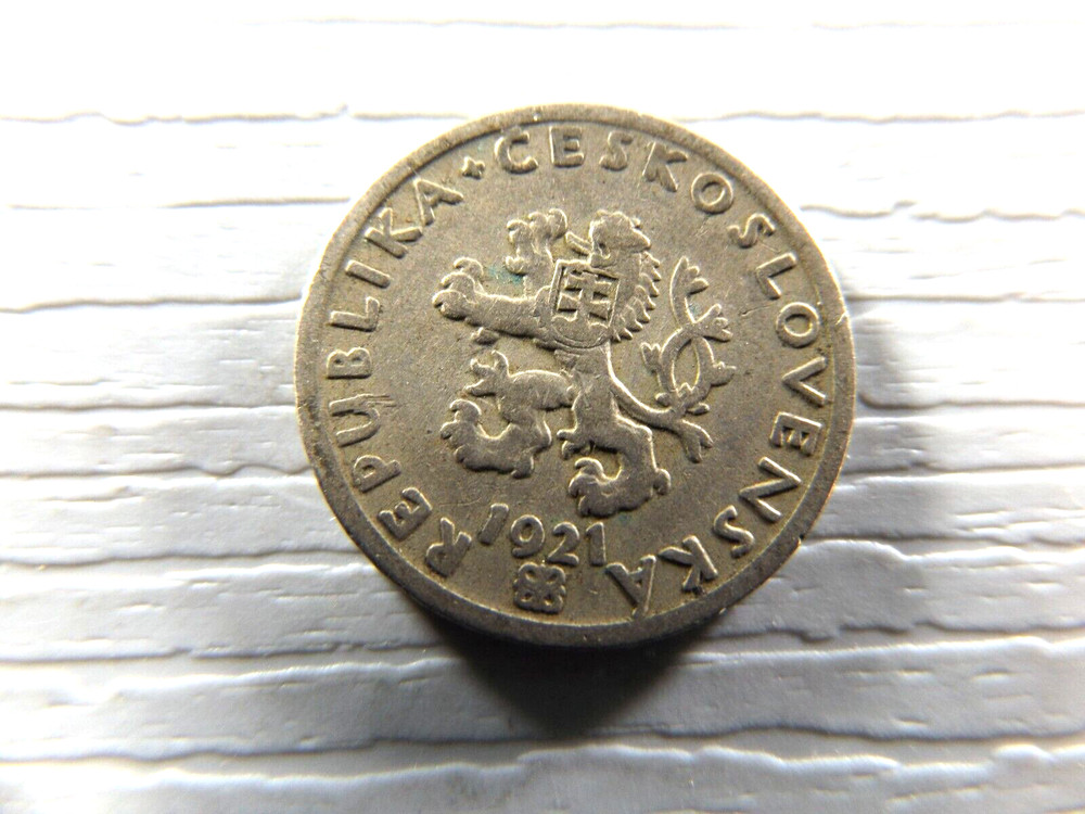 CZECHOSLAVAKIA 1921 20 Haleru