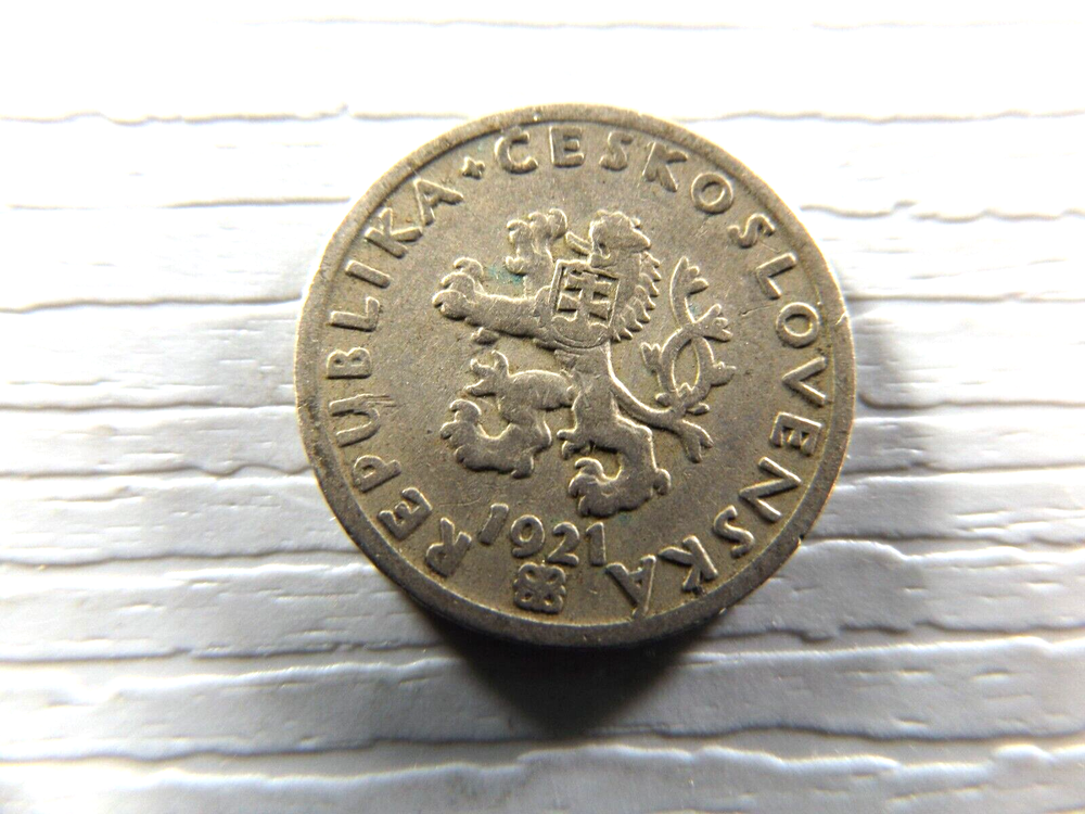 CZECHOSLAVAKIA 1921 20 Haleru