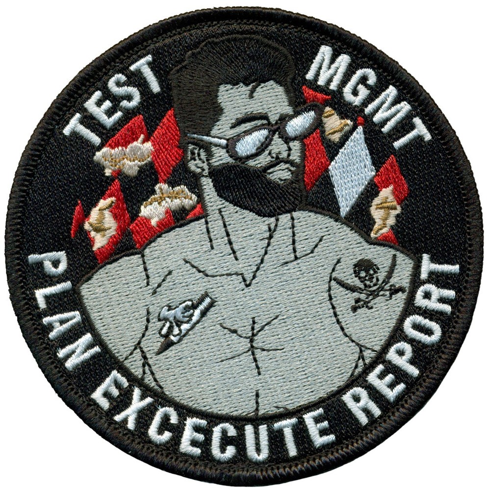 USAF 417th TEST and EVALUATION SQUADRON – TEST MANAGEMENT PATCH