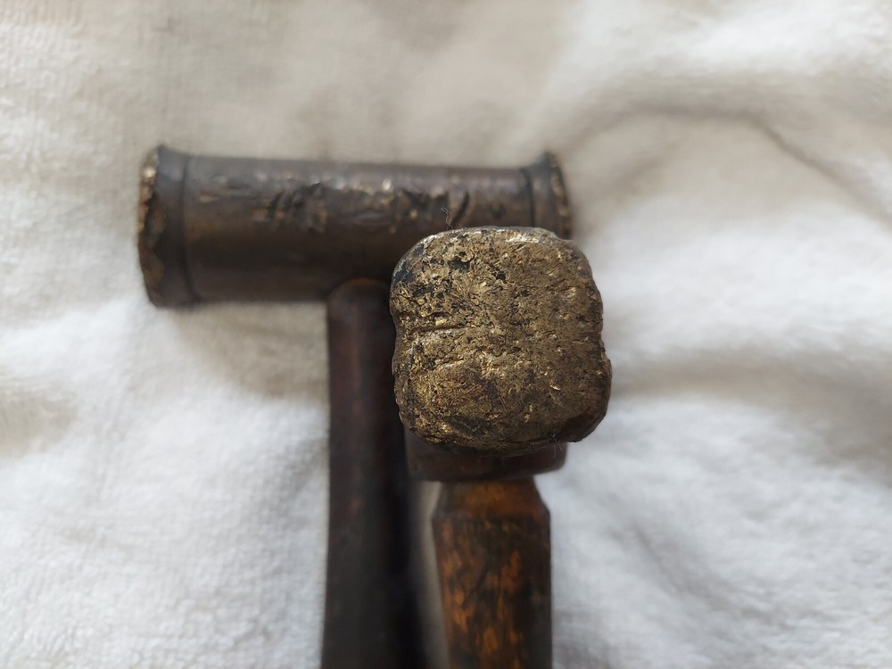 Snap On Mac Tools Brass Hammer Wood Handle