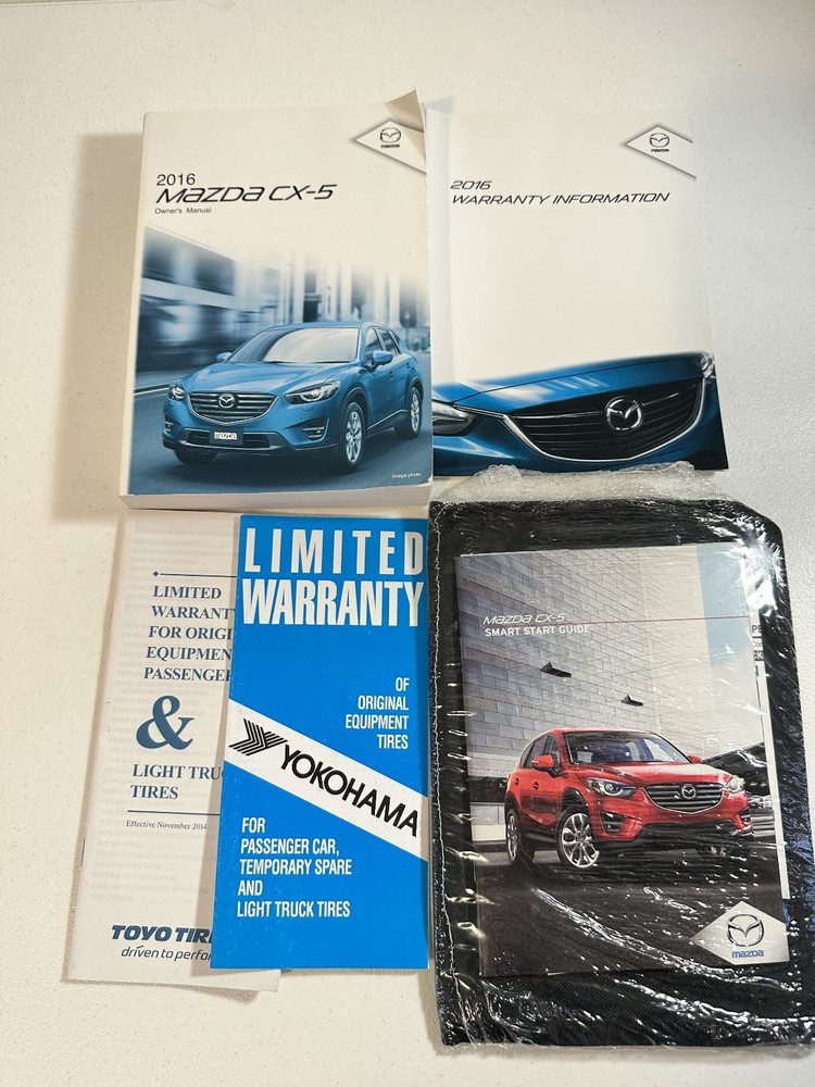 2016 Mazda CX-5 Owner's Manual Set