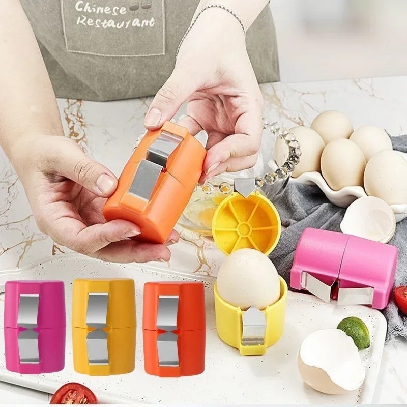 Egg Shell Opener Manual Egg Breaker Separator Tool Non-Stick Kitchen Baking Gadg