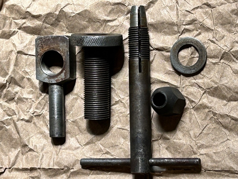 Antique LEADER Small Mini Bench Mount Drill Press