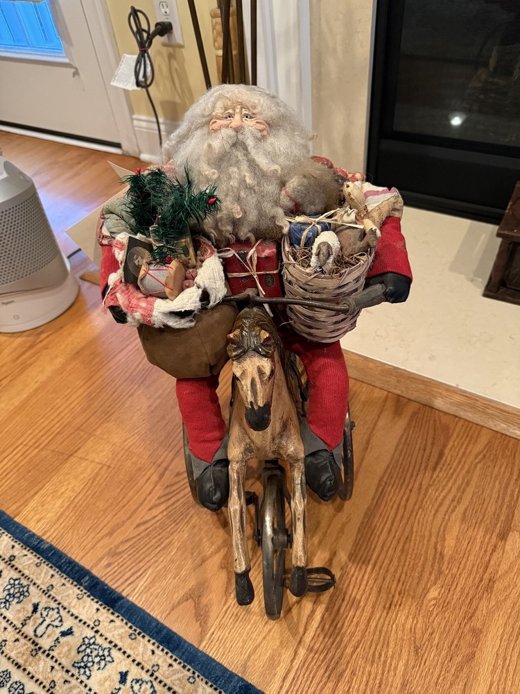 Santa on a Bike