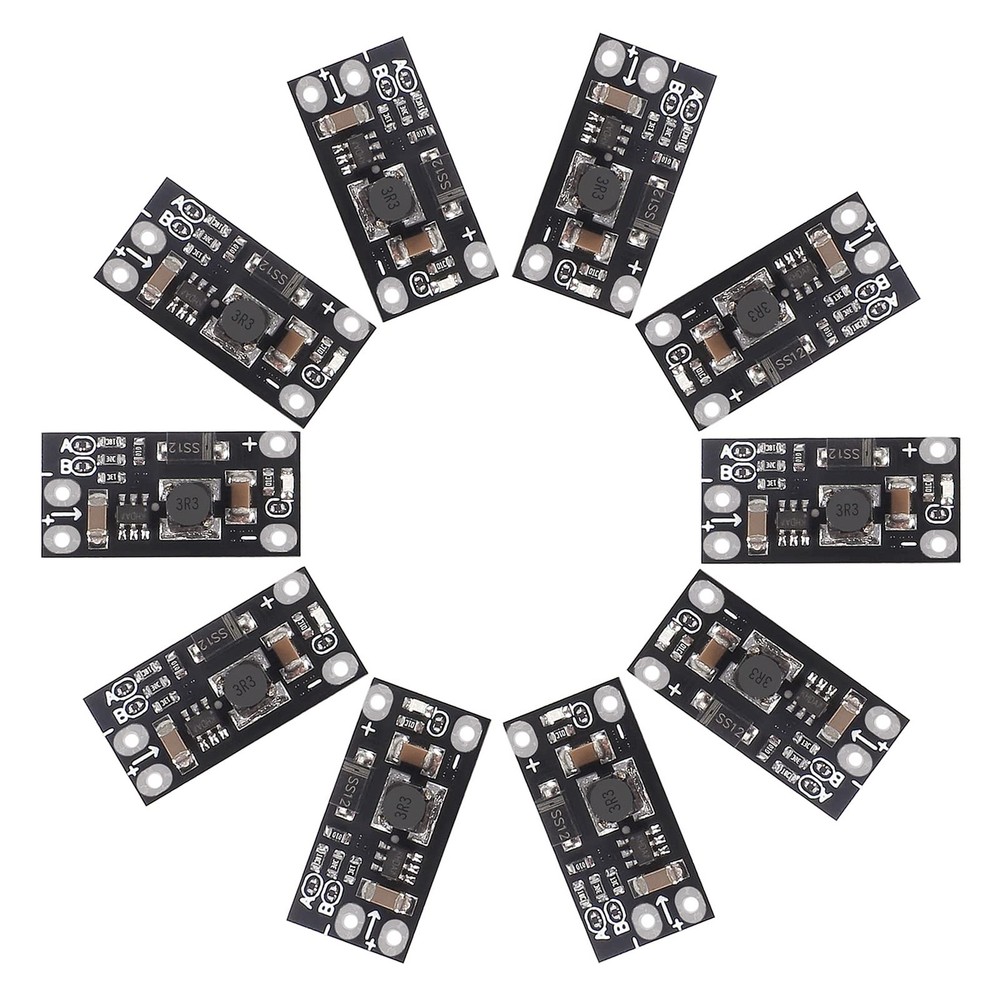 AITRIP 10PCS 1.5A Multi-Function Mini Boost Module Step Up Board 3.7V 10pcs