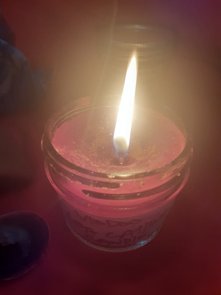 Loa Voodoo Vodou Calling And Communication Haunted Red Candle