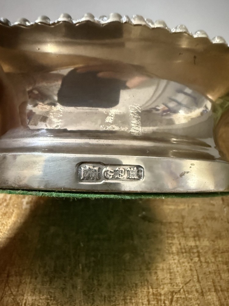 Wine Coaster By Corbell & Co Silverplate